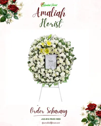 Krans Bunga Duka Cita di Cigunungherang